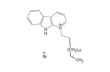 1-hexadecyl-9H-pyrido[2,3-b]indolium bromide