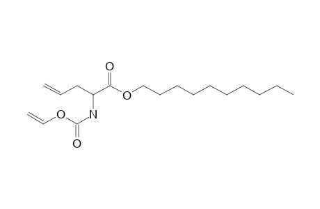 2-Aminopent-4-enoic acid, N-vinyloxycarbonyl-, decyl ester