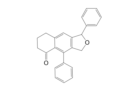 7,8-Dihydro-1,4-diphenylnaphtho[2,3-c]furan-5(1H,3H,6H)-one