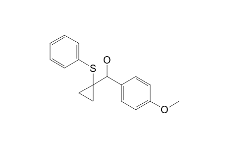 (4-Methoxyphenyl)-[1-(phenylthio)cyclopropyl]methanol