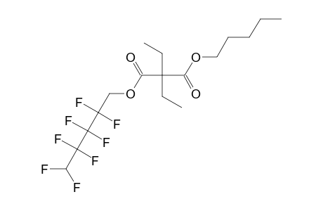 Diethylmalonic acid, pentyl 2,2,3,3,4,4,5,5-octafluoropentyl ester