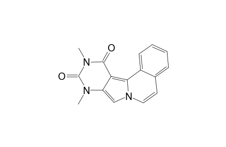 8H-6a,8,10-Triazabenzo[c]fluorene-9,11-dione, 8,10-dimethyl-