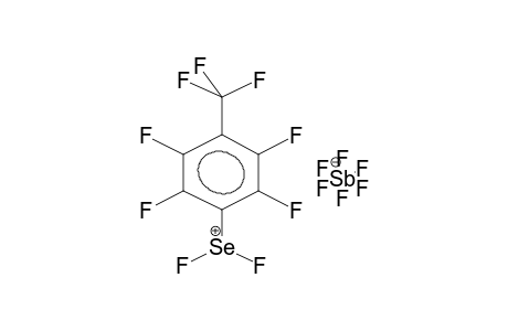 4-TRIFLUOROMETHYLPENTAFLUOROPHENYLDIFLUOROSELENINIUMHEXAFLUOROANTIMONATE