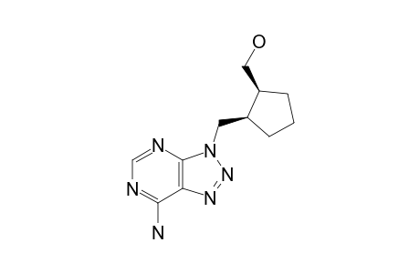 CIS-9-(2-HYDROXYMETHYLCYCLOPENTYLMETHYL)-6-AMINO-8-AZAPURINE