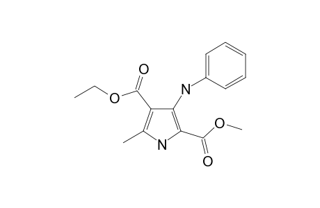 O4-ethyl O2-methyl 5-methyl-3-(phenylamino)-1H-pyrrole-2,4-dicarboxylate