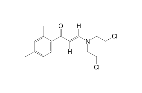 Trans-3-[bis(2-chloroethyl)amino]-2',4'-dimethylacrylophenone