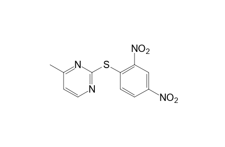 2-[(2,4-dinitrophenyl)thio]-4-methylpyrimidine