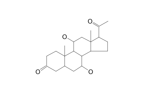 Allopregnane-7.alpha.,11.alpha.-diol-3,20-dione