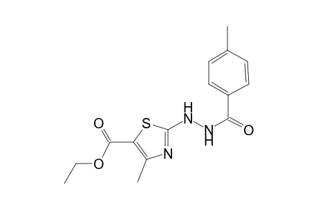 4-Methyl-2-(N'-p-toluoylhydrazino)thiazole-5-carboxylic acid ethyl ester