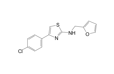 4-(p-chlorophenyl)-2-(furfurylamino)thiazole