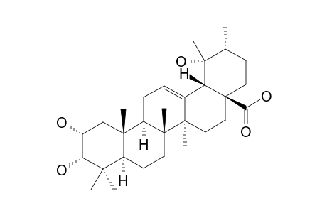 2.alpha.,3.alpha.,19.alpha.-Trihydroxy-urs-12-en-28-oic-acid