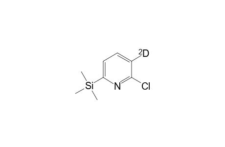 2-Chloro-[3-2H]-6-pyridyl(trimethyl)silane