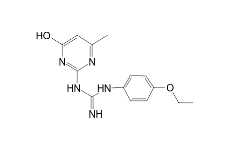 N-(4-ethoxyphenyl)-N'-(4-hydroxy-6-methyl-2-pyrimidinyl)guanidine