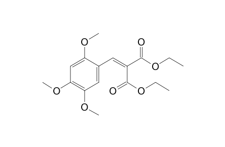 (2,4,5-trimethoxybenzylidene)malonic acid, diethyl ester