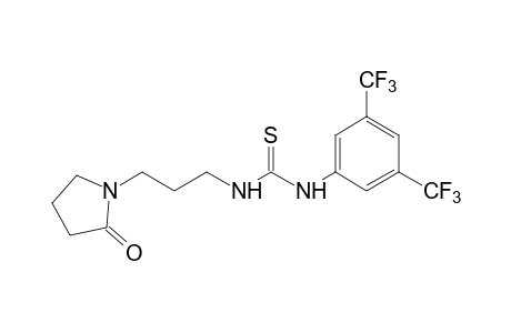 1-(alpha,alpha,alpha,alpha',alpha',alpha'-HEXAFLUORO-3,5-XYLYL)-3-[3-(2-OXO-1-PYRROLIDINYL)PROPYL]-2-THIOUREA