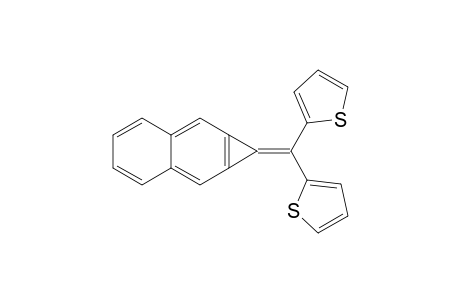 1-(DI-2'-THIENYL-METHYLIDENE)-METHYLIDENE-1H-CYCLOPROPA-[B]-NAPHTHALENE