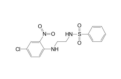 N-[2-(4-chloro-2-nitroanilino)ethyl]benzenesulfonamide