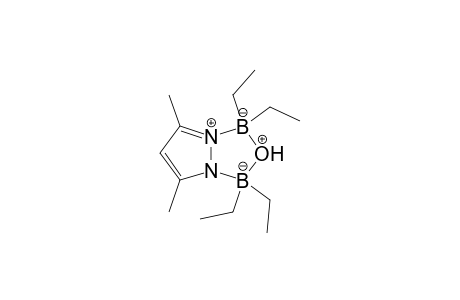 Boron, [.mu.-(3,5-dimethyl-1H-pyrazolato-N1:N2)]tetraethyl-.mu.-hydroxydi-