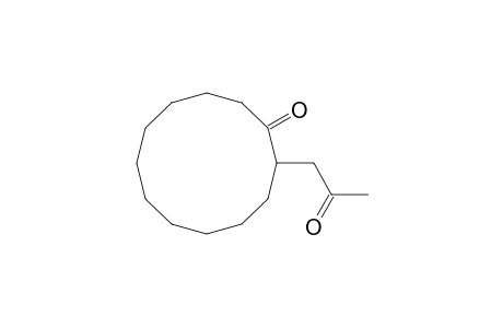 2-(2-Oxopropyl)cyclododecanone