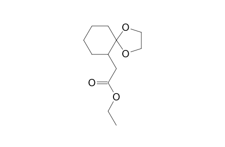 1,4-Dioxaspiro[4.5]decane-6-acetic acid, ethyl ester