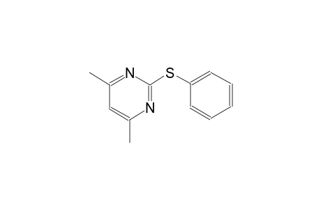 pyrimidine, 4,6-dimethyl-2-(phenylthio)-