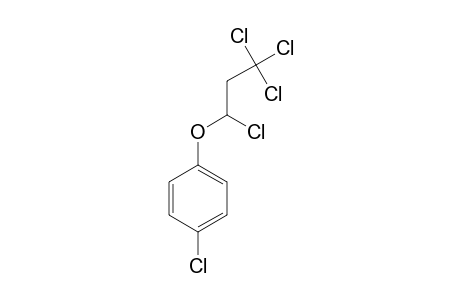 p-CHLOROPHENYL 1,3,3,3-TETRACHLOROPROPYL ETHER