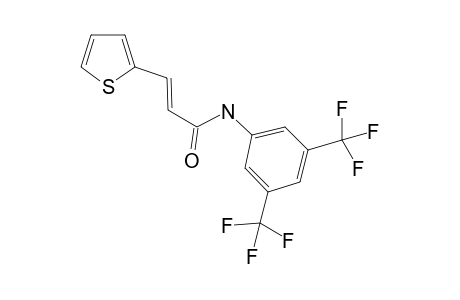 Propenamide, N-(3,5-bistrifluoromethylphenyl)-3-(2-thienyl)-