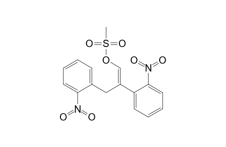 (E)-2,3-Bis(2-nitrophenyl)propenyl Methanesulfonate