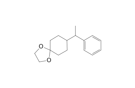 (rac)-4-(1-Phenylethyl)cyclo-1-hexanone ethylene ketal