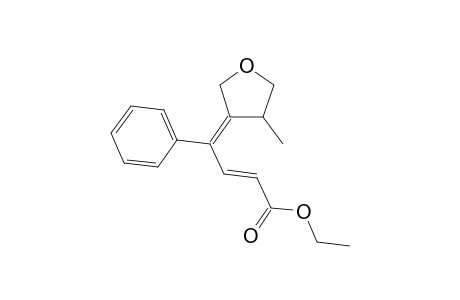 Ethyl (2E,4Z)-4-(4-methyldihydrofuran-3(2H)-ylidene)-4-phenylbut-2-enoate