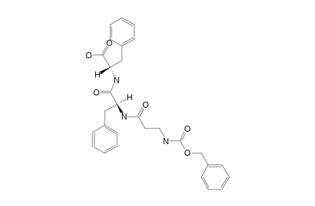 N-(Benzyloxycarbonyl)-beta-alanylphenylalanylphenylalanine