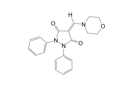 1,2-Diphenyl-4-morpholinomethyene-3,5-pyrazolidinedione