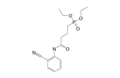DIETHYL-3-(2-CYANOPHENYLCARBAMOYL)-PROPYLPHOSPHONATE