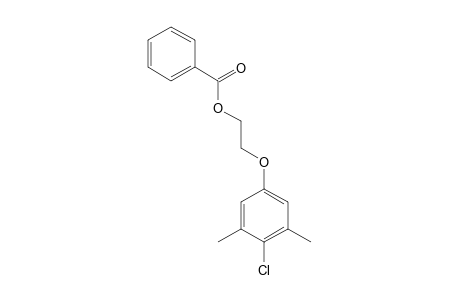 2-[(4-chloro-3,5-xylyl)oxy]ethanol, benzoate