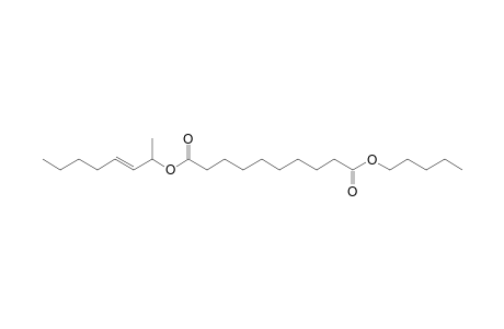 Sebacic acid, oct-3-en-2-yl pentyl ester