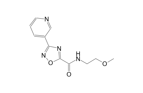 1,2,4-oxadiazole-5-carboxamide, N-(2-methoxyethyl)-3-(3-pyridinyl)-