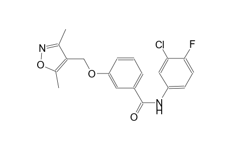 benzamide, N-(3-chloro-4-fluorophenyl)-3-[(3,5-dimethyl-4-isoxazolyl)methoxy]-