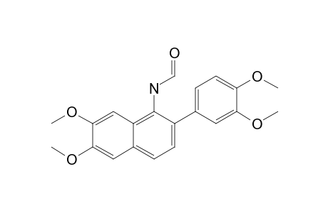 2-(3,4-Dimethoxyphenyl)-N-formyl-6,7-dimethoxynaphthalen-1-amine