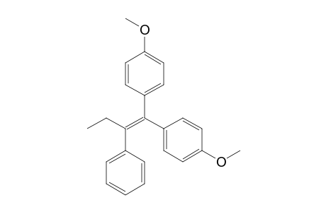 1-Methoxy-4-[1-(4-methoxyphenyl)-2-phenyl-but-1-enyl]benzene