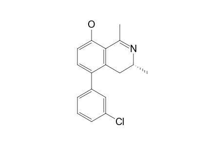 (R)-5-(3-chlorophenyl)-1,3-dimethyl-3,4-dihydroisoquinolin-8-ol