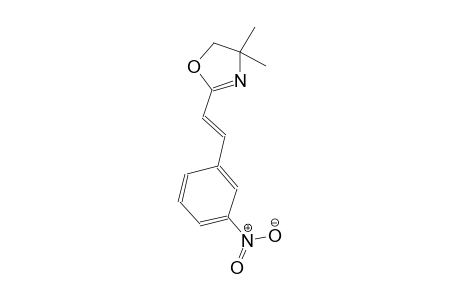 4,4-dimethyl-2-[(E)-2-(3-nitrophenyl)ethenyl]-4,5-dihydro-1,3-oxazole