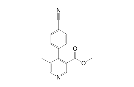 Methyl 4-(4-Cyanophenyl)-5-methylpyridine-3-carboxylate