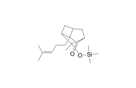 Tricyclo[3.2.1.0(3,6)]octan-7-one, 2-methyl-6-(4-methyl-3-pentenyl)-2-[(trimethylsilyl)oxy]-, stereoisomer