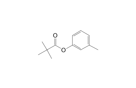 2,2-Dimethylpropanoic acid, 3-methylphenyl ester