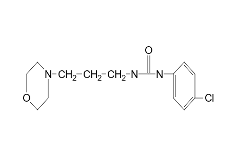 1-(p-chlorophenyl)-3-(3-morpholinopropyl)urea