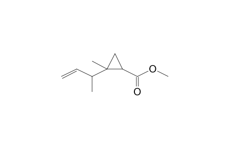 Methyl 2-methyl-2-(1-methyl-2-propenyl)cyclopropanecarboxylate