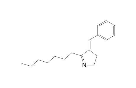 (E)-4-Benzylidene-5-heptyl-3,4-dihydro-2H-pyrrole