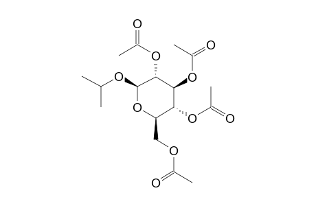 Isopropyl .beta.-D-glucopyranoside, 4ac derivative