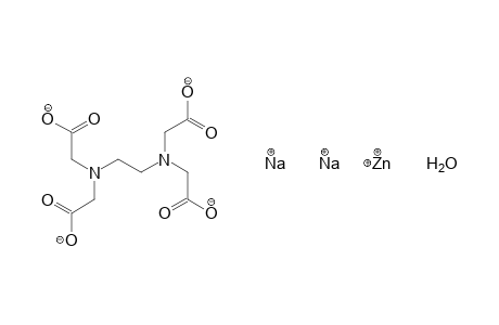 (ethylenedinitrilo)tetraacetic acid, disodium zinc salt, hydrated