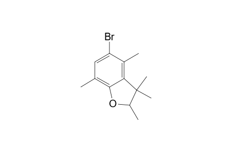 5-Bromo-2,3,3,4,7-pentamethyl-2,3-dihydrobenzofuran